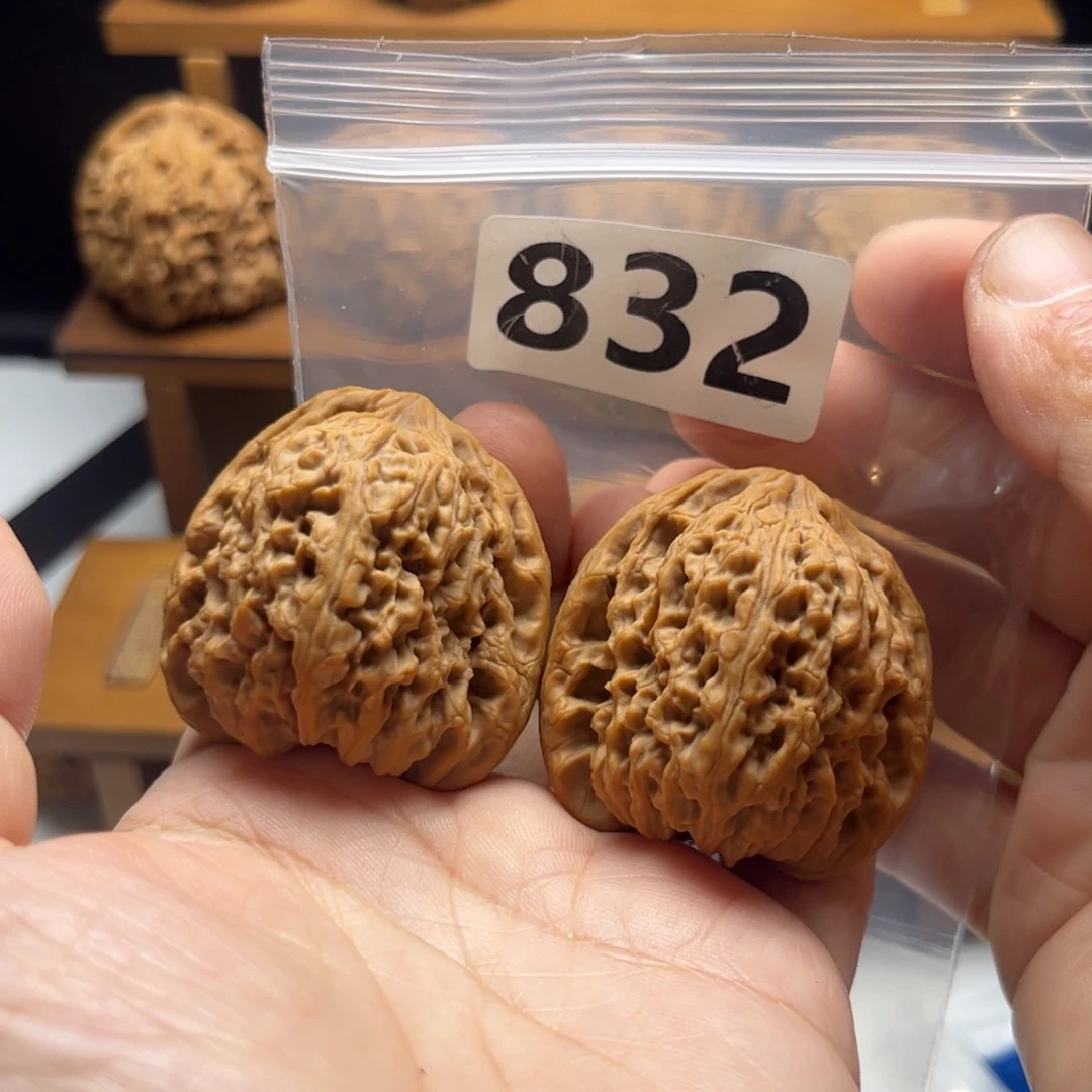 吊坠文玩核桃高炮凹底40