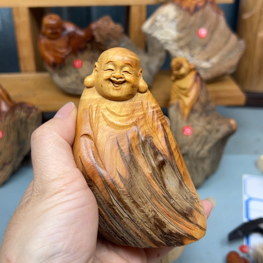 柏木崖柏木摆件手把件10