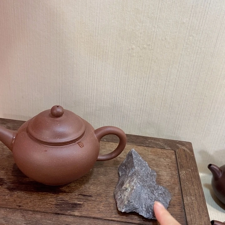 茶壶紫砂水平陈腐老紫泥手工壶