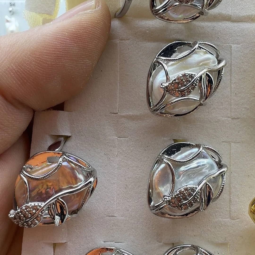 颈饰淡水珍珠合金