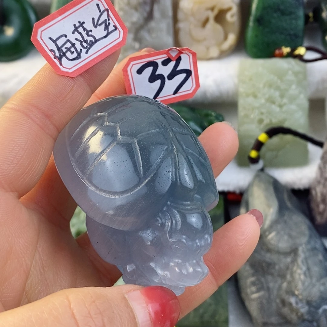 和田玉（糖玉）颈饰未镶嵌