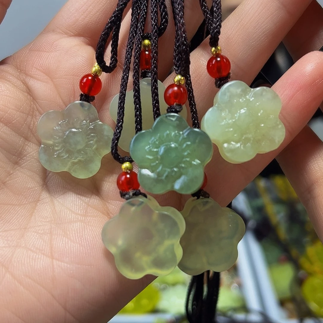 蛇纹石玉未镶嵌颈饰多样性发一单