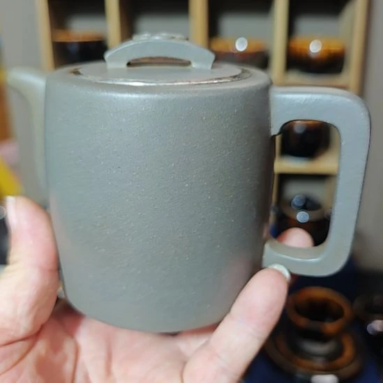 阿***茶天然老黑釉斗笠盏