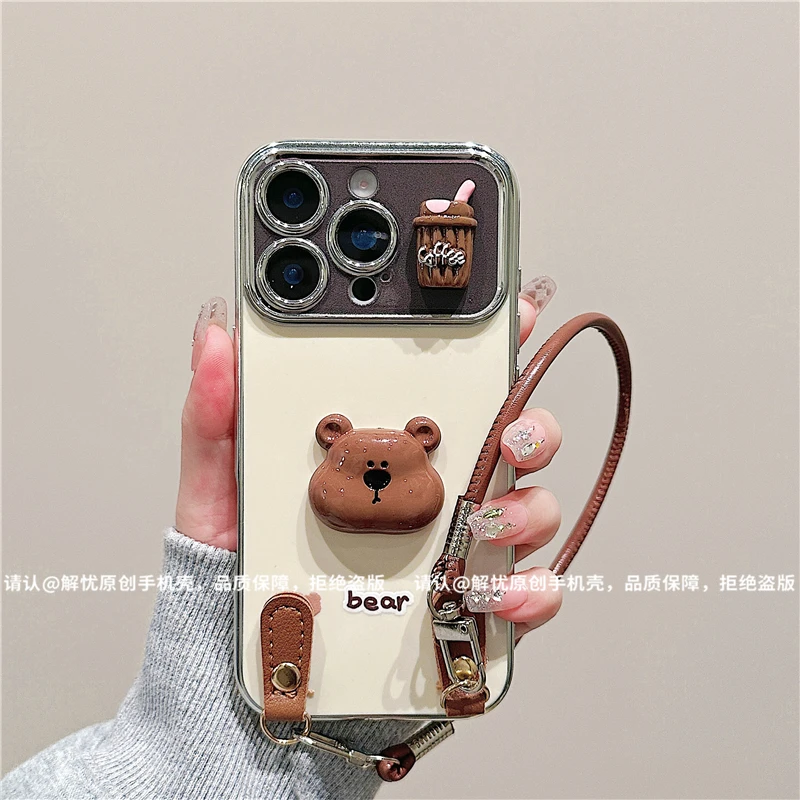 电镀大视窗适用苹果17iPhone/华为荣耀/OPPO/VIVO/小米手机壳爆款
