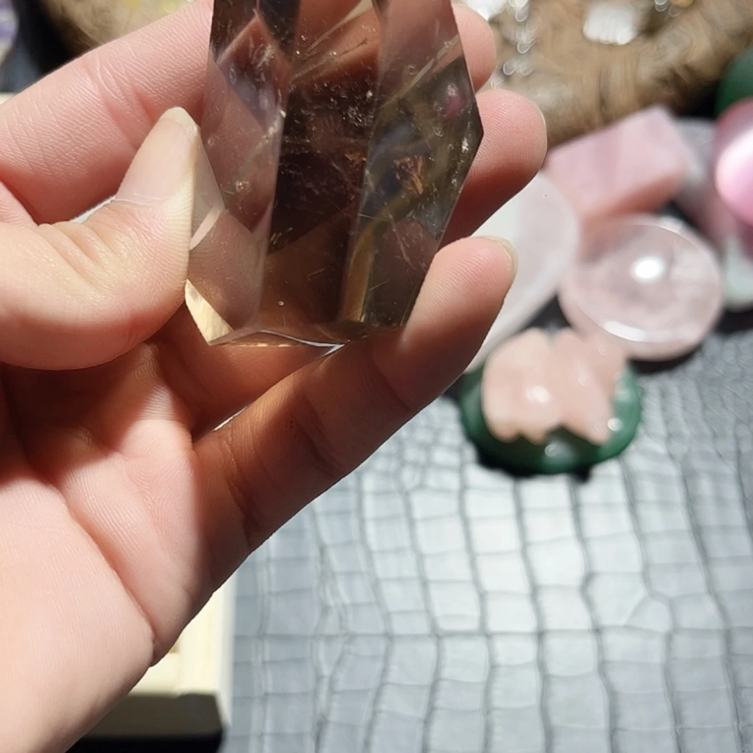 水晶未镶嵌珠宝半成品