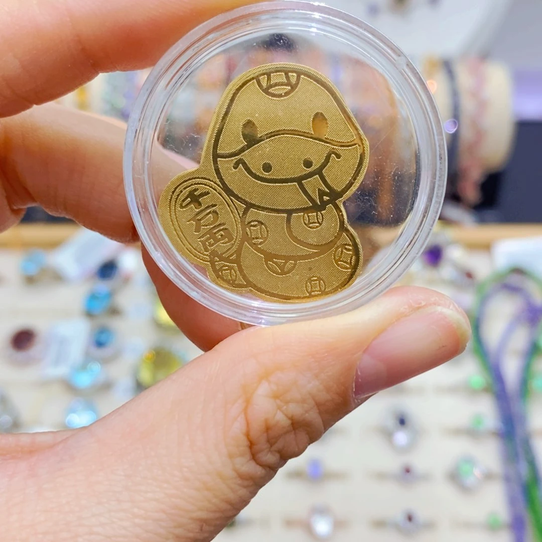 紫晶戒指足金镶嵌