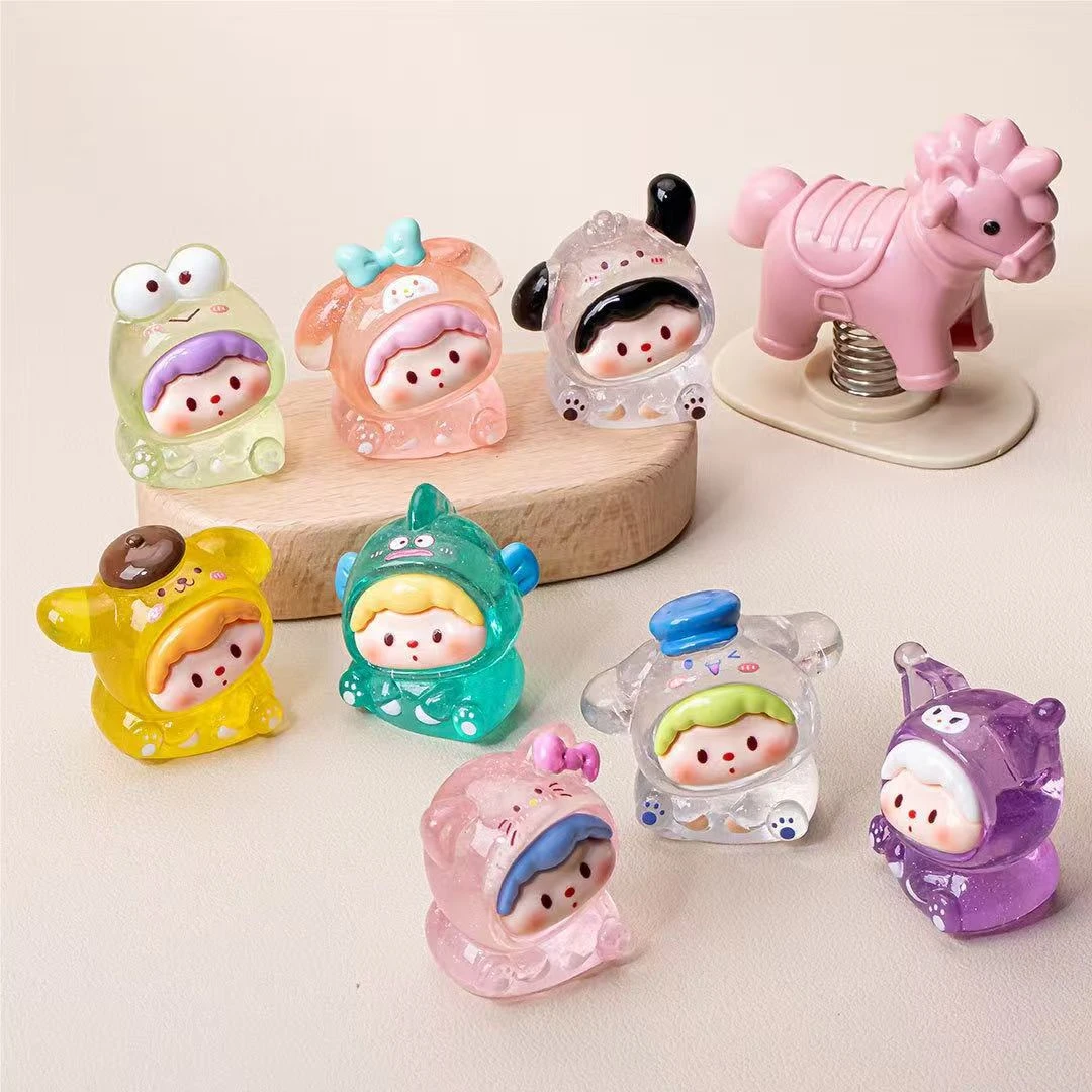 歪头三丽鸥崽崽透色实色（直播拆）