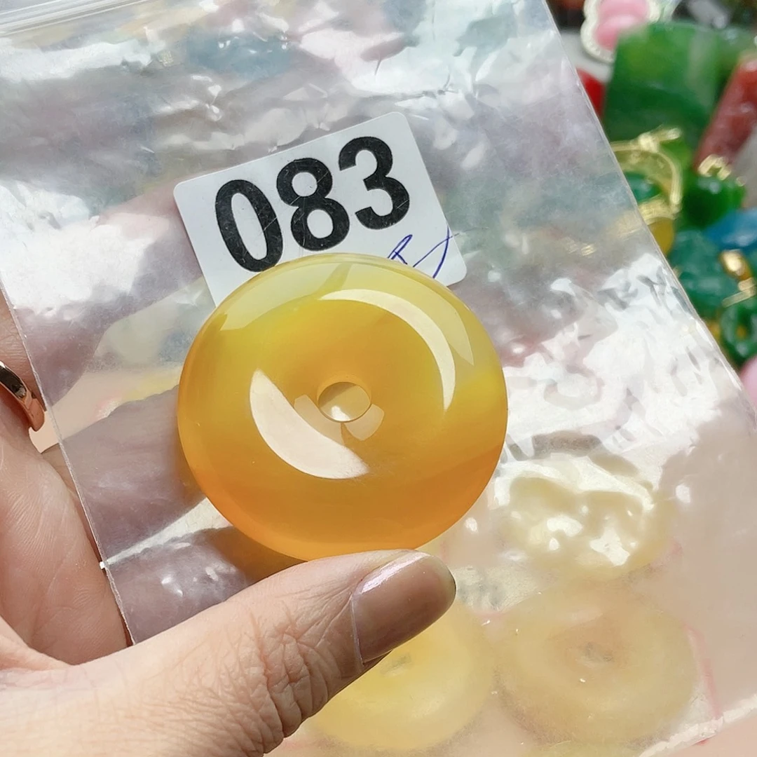 合金颈饰玛瑙/玉髓糖****9