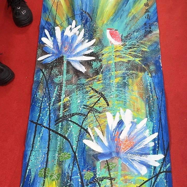 国画手绘国画作品