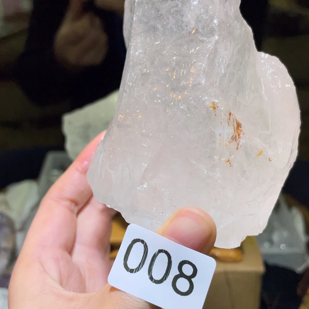 水晶未镶嵌珠宝半成品