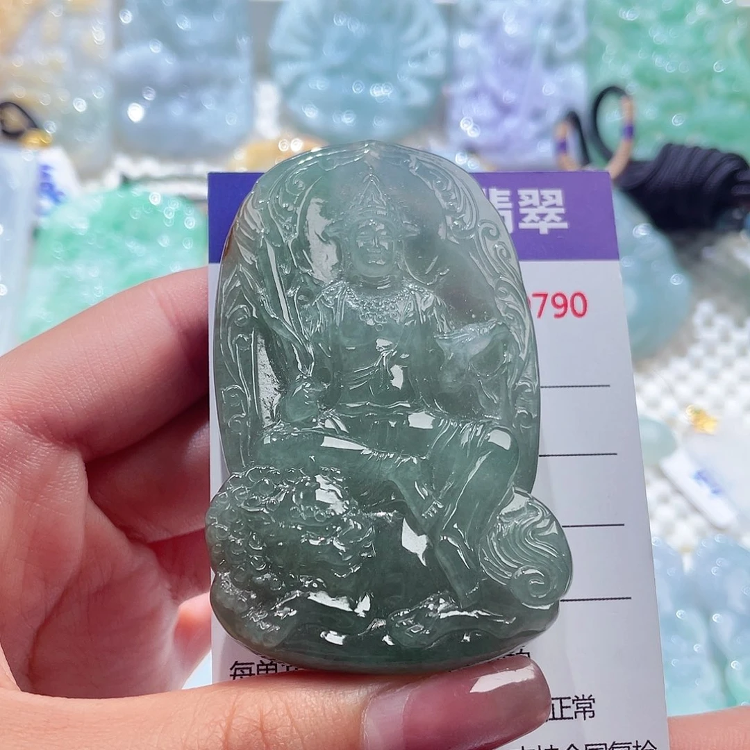 颈饰未镶嵌翡翠文殊