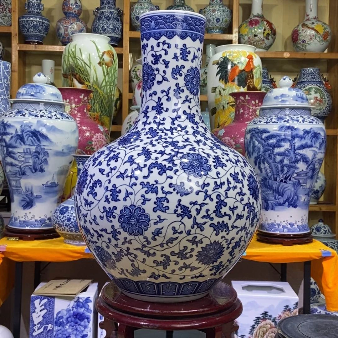 景德镇陶瓷花瓶摆件