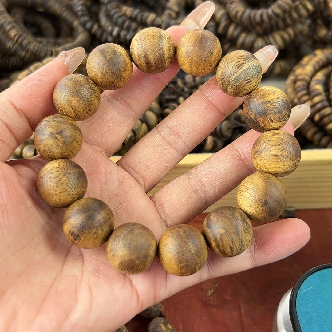 沉香沉香碎屑卡17圆珠单圈20g