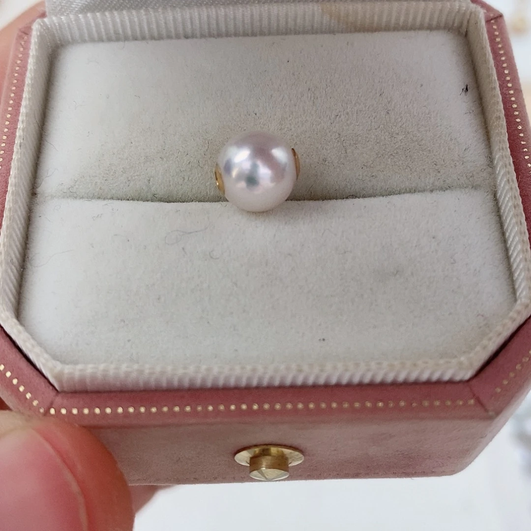 海水珍珠颈饰18K金镶嵌