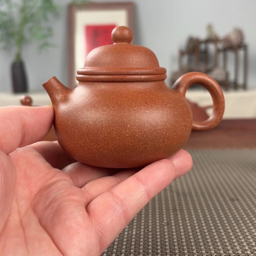 紫砂茶壶黄龙山原矿紫砂壶
