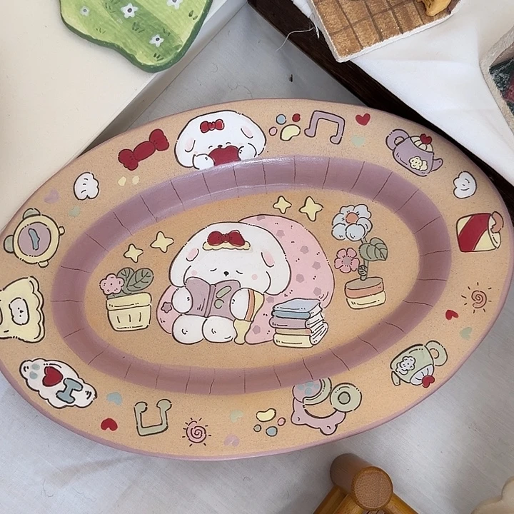 盘陶瓷手工制作工艺流程