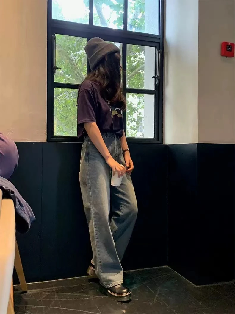 【IN Korea】2025新款 韩~东大门femini高腰显瘦牛仔裤