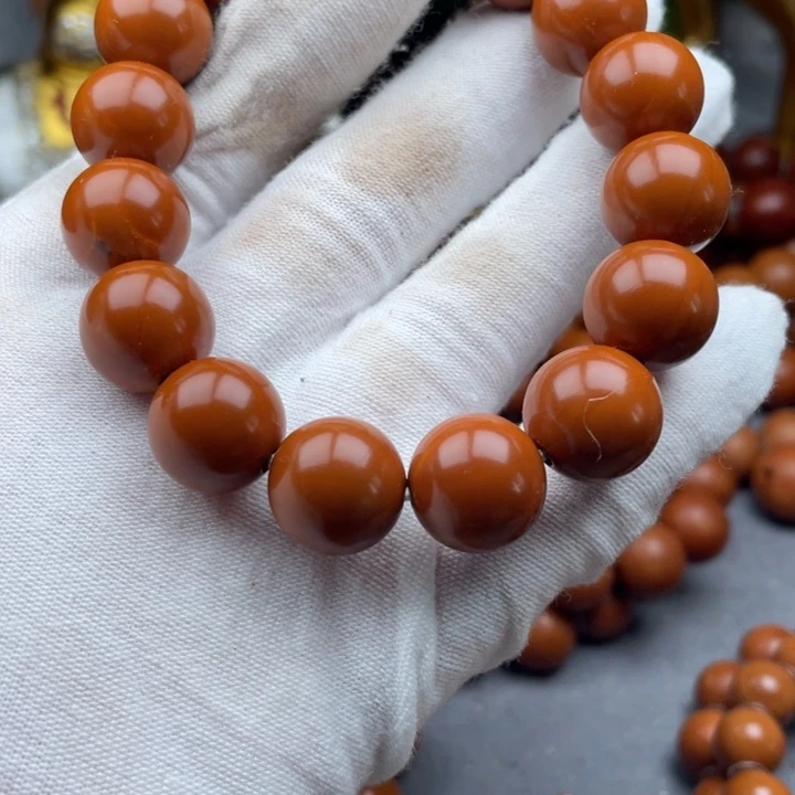 橄榄核手串/手链秋**清1.45红铁福利