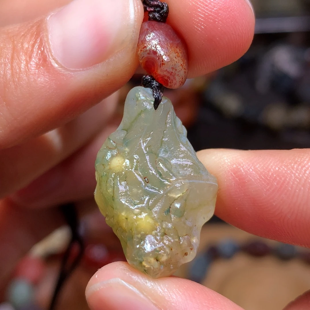 未镶嵌玛瑙/玉髓珠宝半成品