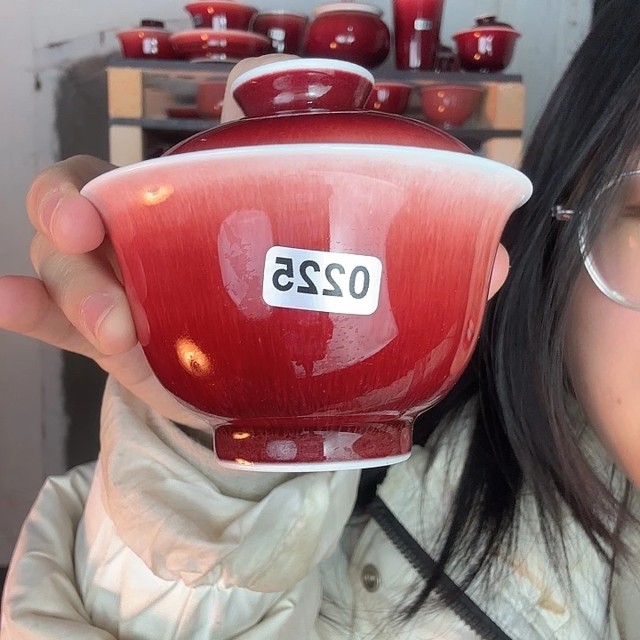 瓷片景德镇郎红陶瓷