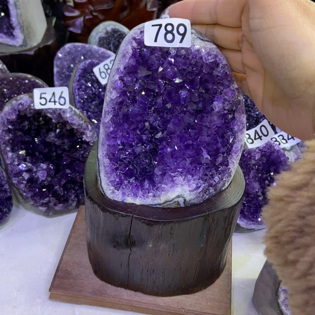 未镶嵌紫晶大型摆件（非配饰）