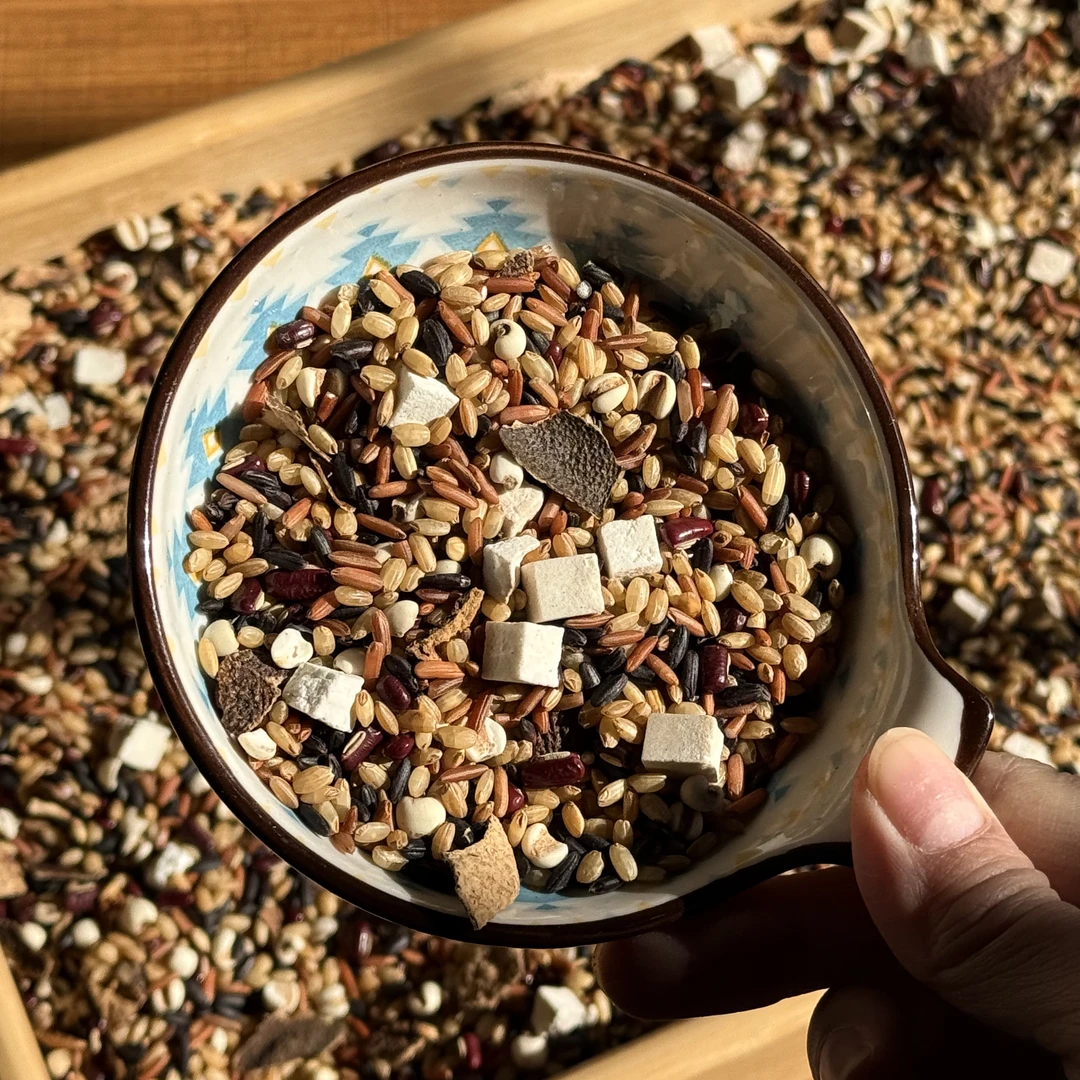 【小慧零食】陈皮赤小豆炒米茶 500g/罐 春季养生精选