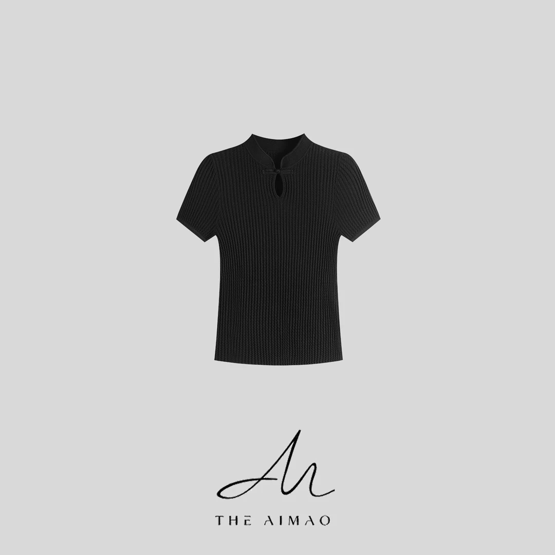 【THE AIMAO】”东方美人“莱赛尔梳棉纺修身显瘦上衣XYX82324