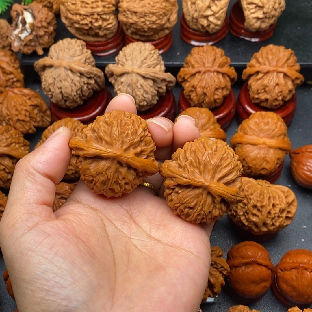 文玩核桃把件42宫灯