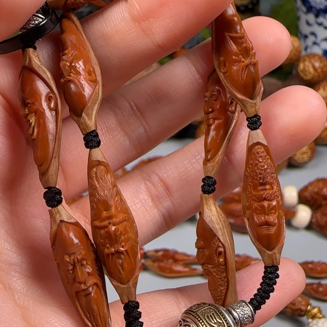 手串/手链橄榄核0.8柳叶核罗汉手持