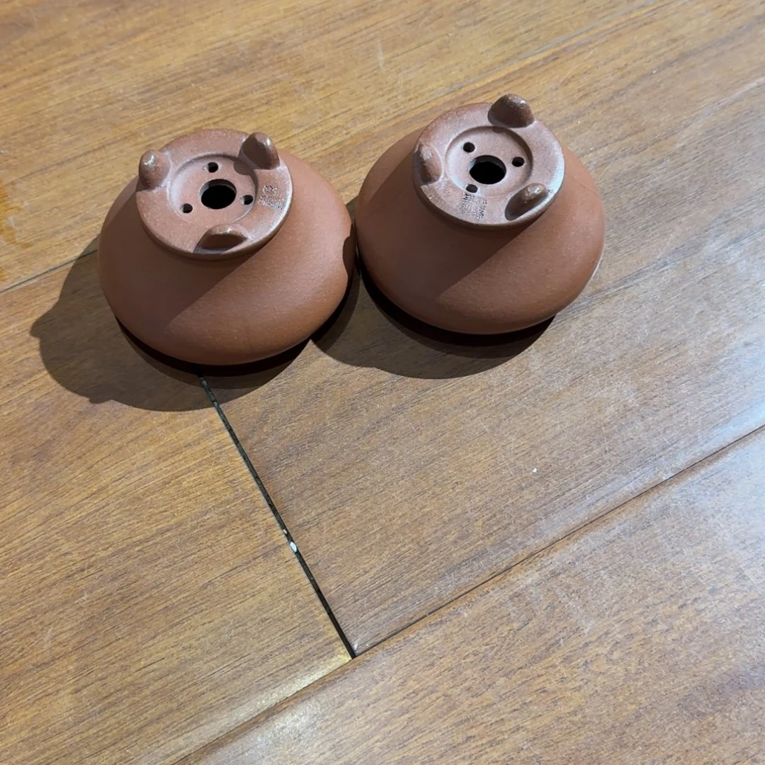 紫砂花盆原矿紫泥