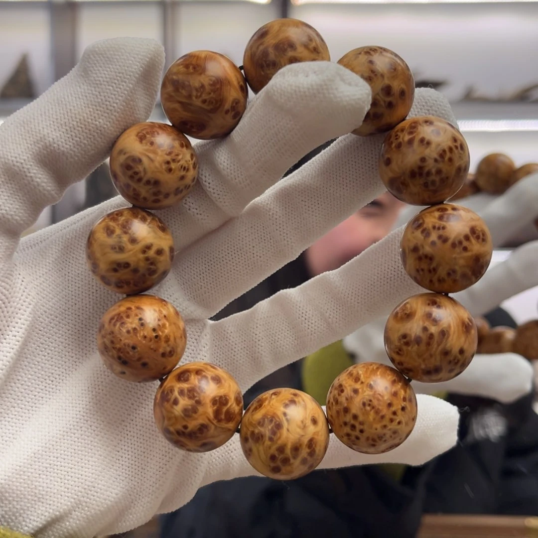 柏木（崖柏）手串/手链乐*20陈化瘤花清香药香60.6