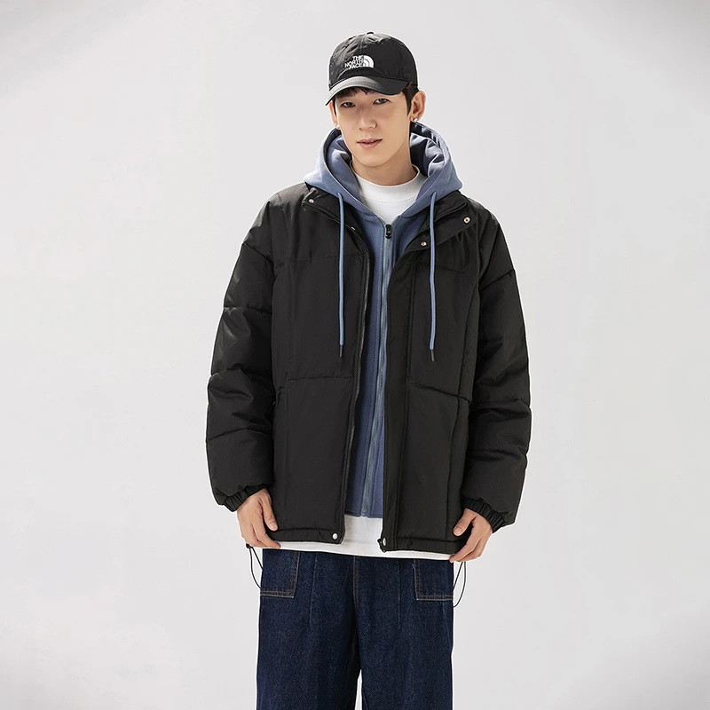 MAYBEYOND 24AW棉衣新款保暖潮流休闲时尚百搭纯色情侣款棉衣