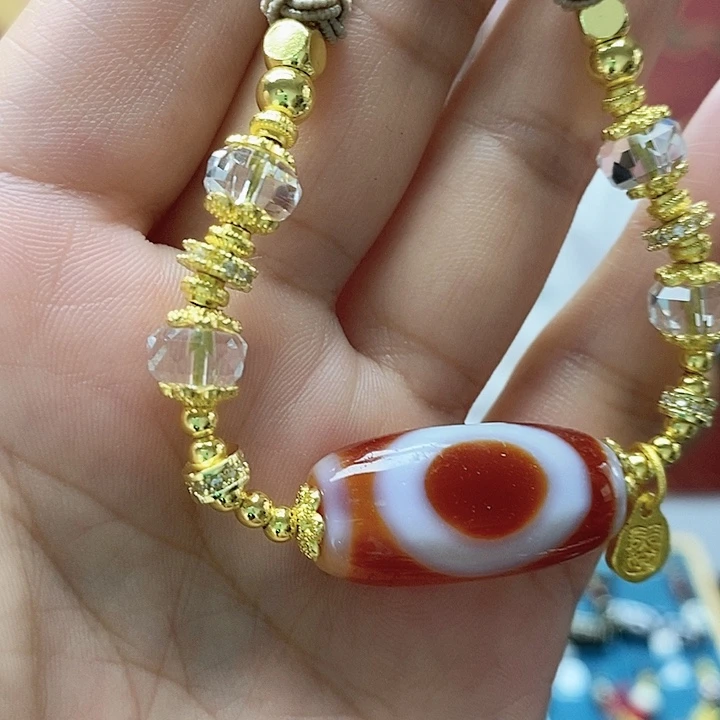 玛瑙/玉髓颈饰合金