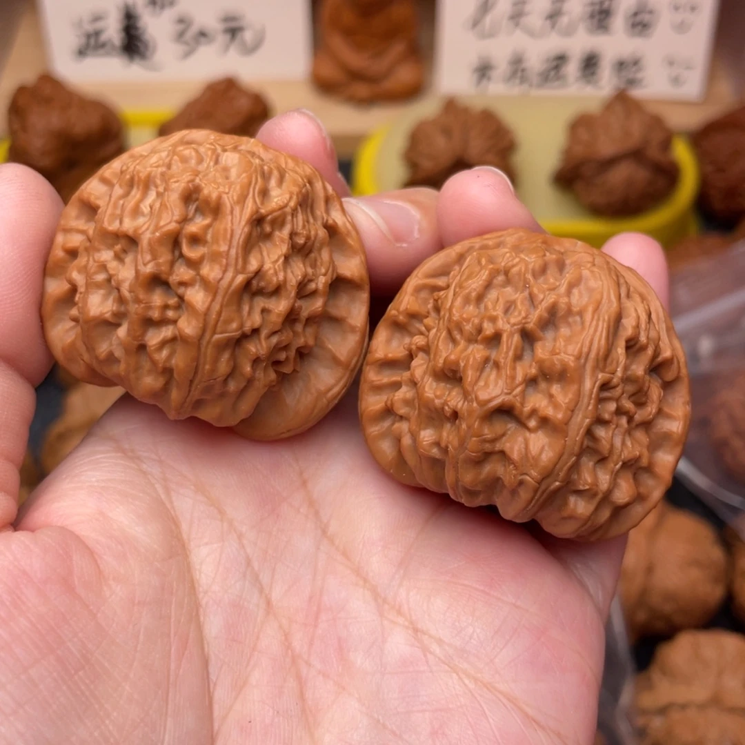 文玩核桃把件狮子41