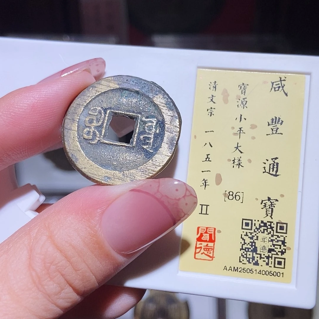 铜永通文化 清 咸丰通宝大样5001K