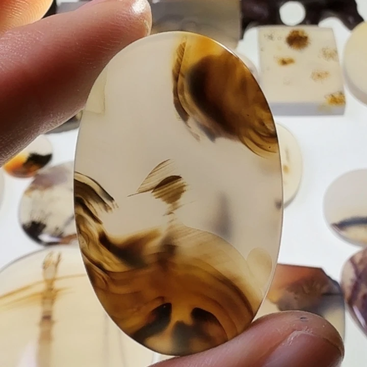 玛瑙/玉髓未镶嵌珠宝半成品