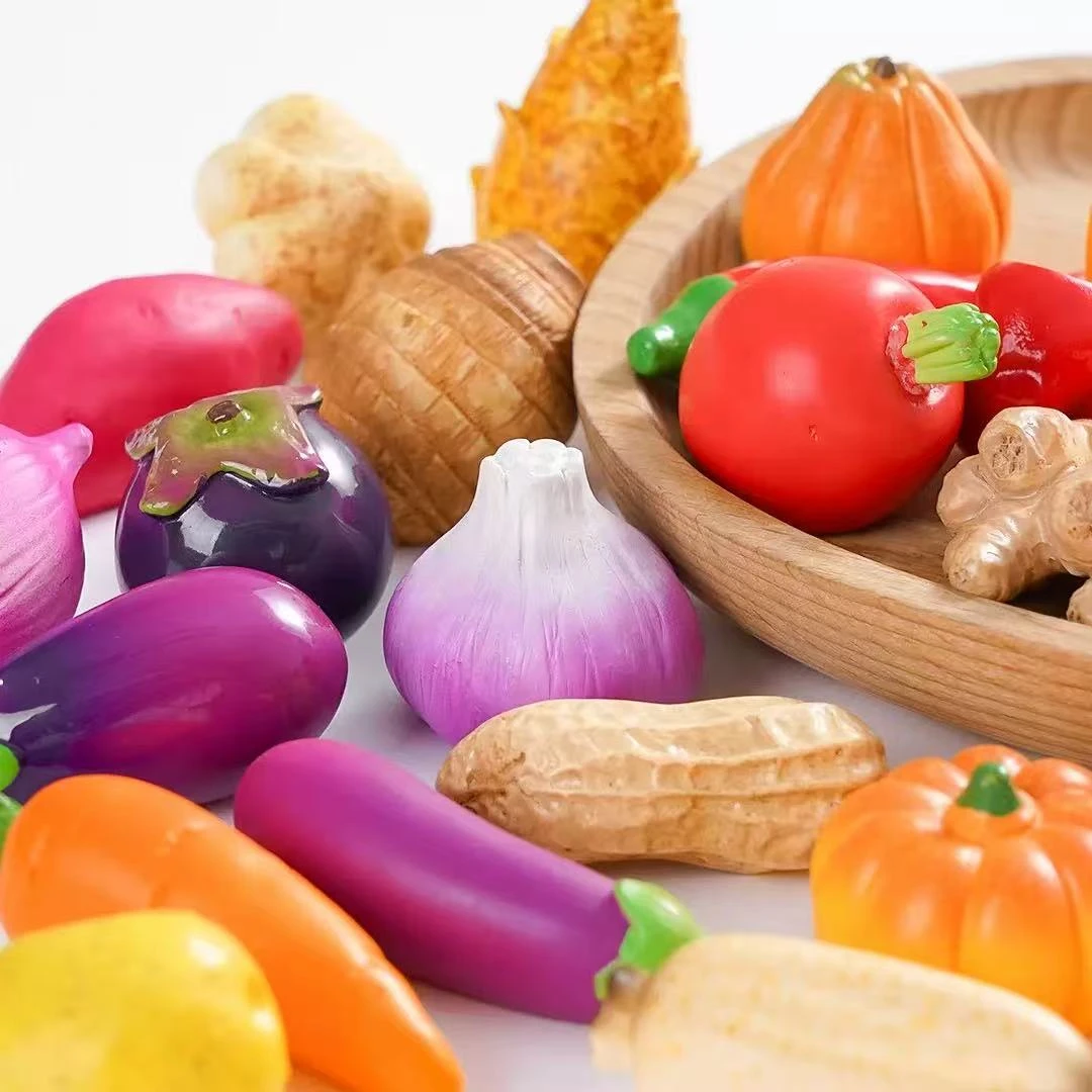 蔬菜款-【现场拆袋】仿真小蔬菜萌粒系列摆件潮流盲盒隐藏惊喜饰品