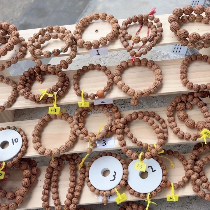 鲸***开桃木桃木手串108颗