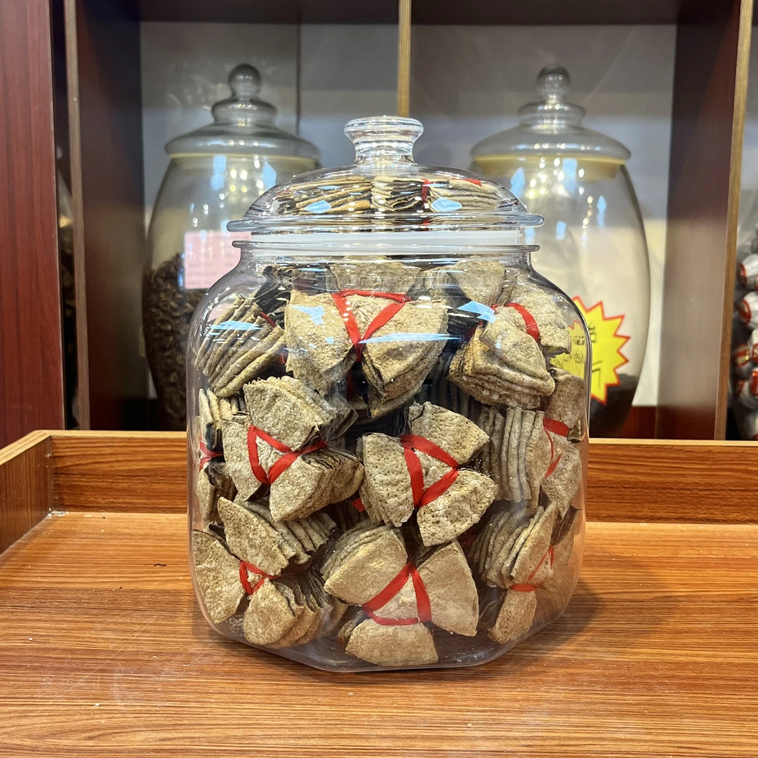 2019年梅江黎大九围原枝冬后大红皮手工蝶花皮正宗新会陈皮