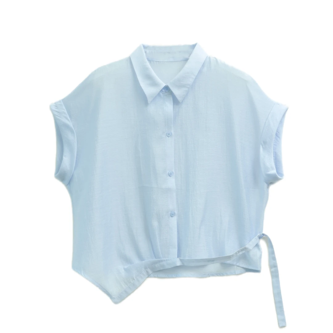 轻奢原创女士无袖衬衫宽松显瘦2687-352-8289