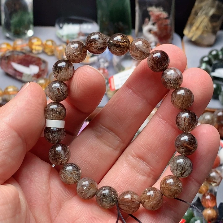 水晶手串未镶嵌天然