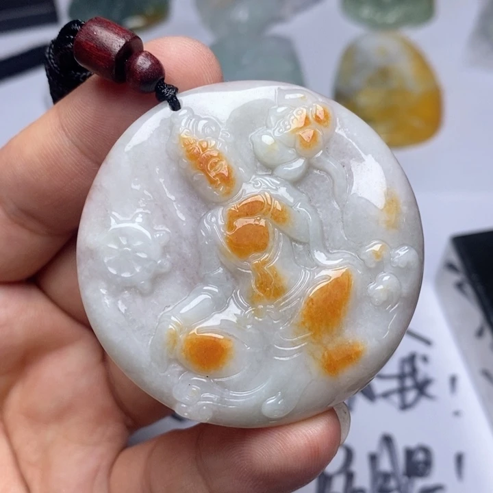 颈饰未镶嵌翡翠翡翠