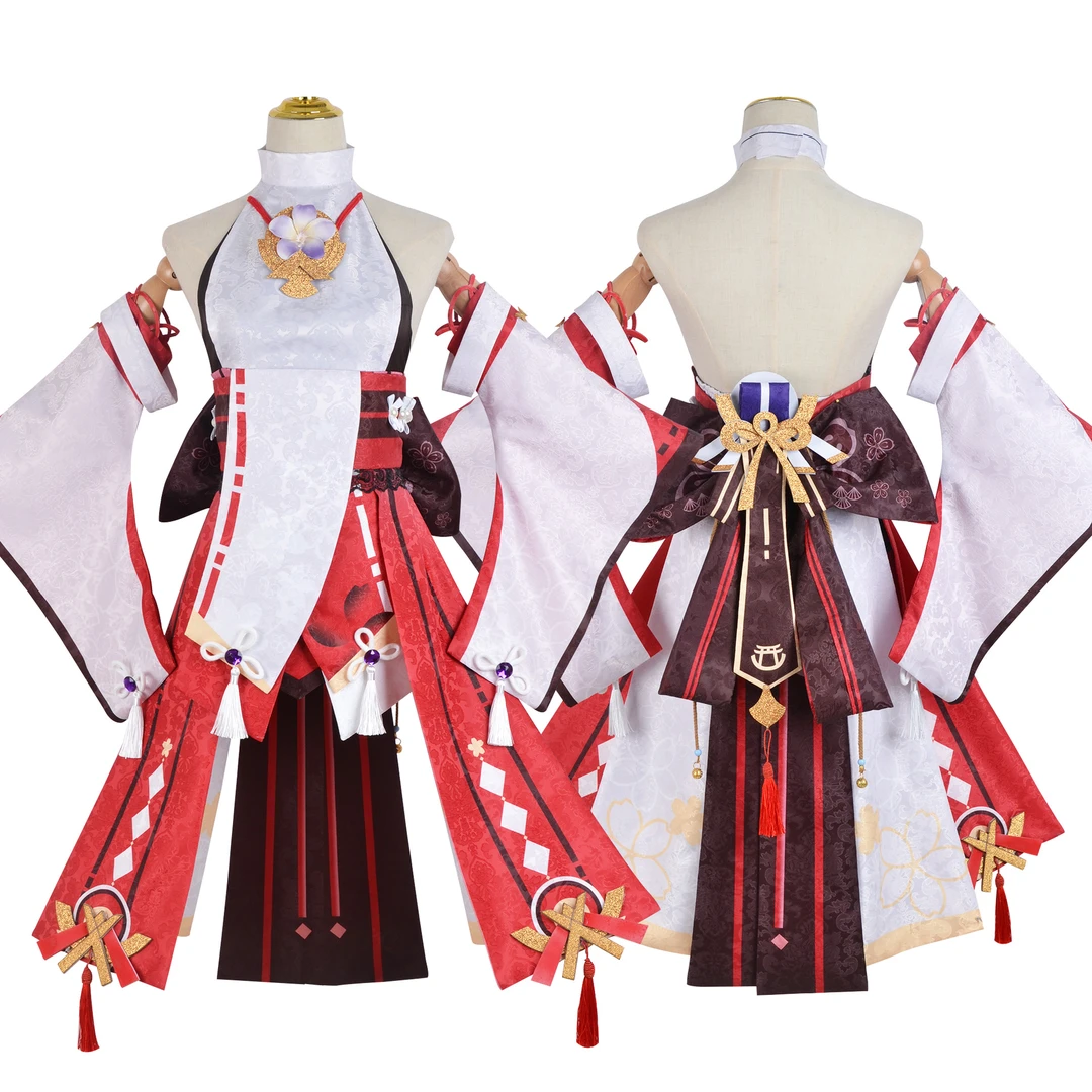 原神cos服八重神子cosplay服装女雷电将军御姐少女动漫COS服全套