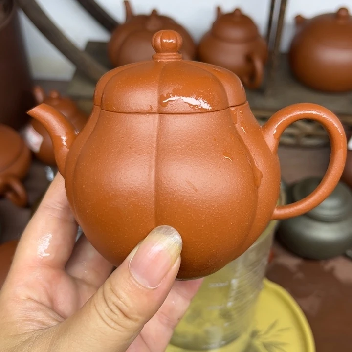 茶壶紫砂宜兴紫砂原矿泥料170
