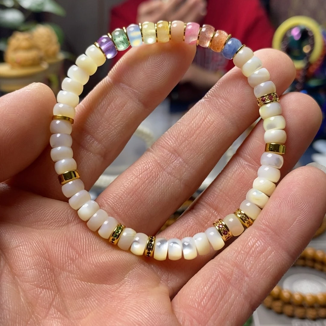 紫金鼠手串叙****工彩虹