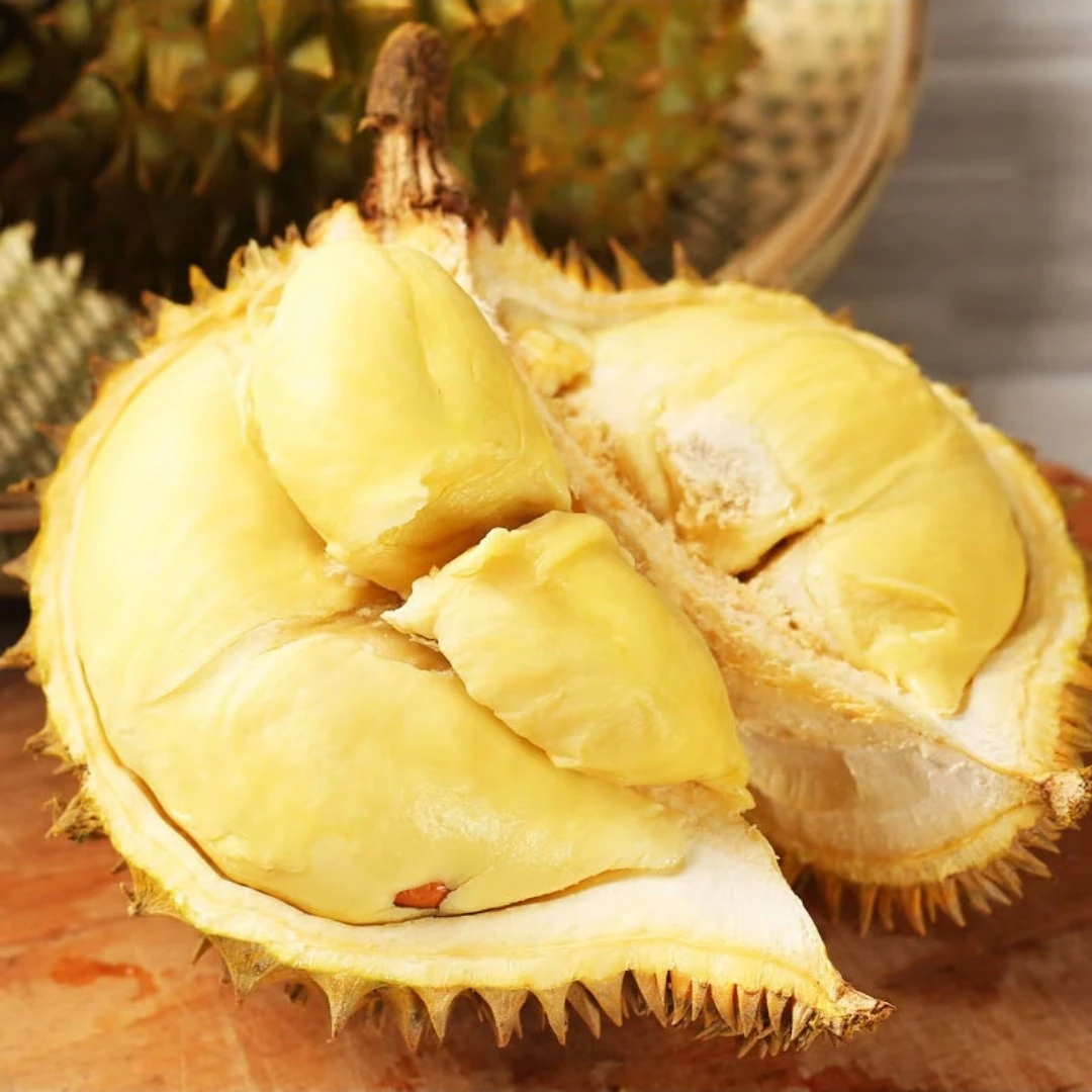 【泰国陆运金枕榴莲3到8斤新鲜核小】软糯香甜顺丰液氮榴莲金枕