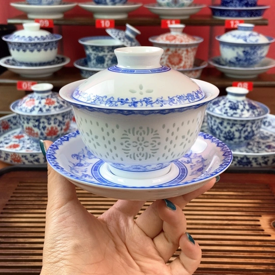 景德镇陶瓷高温盖碗