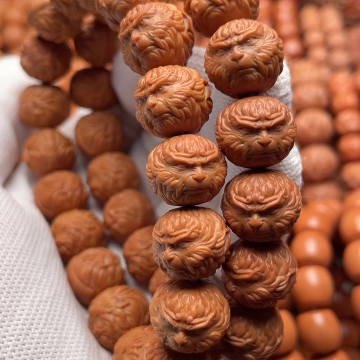 猴头核桃吊坠思*斗战胜佛