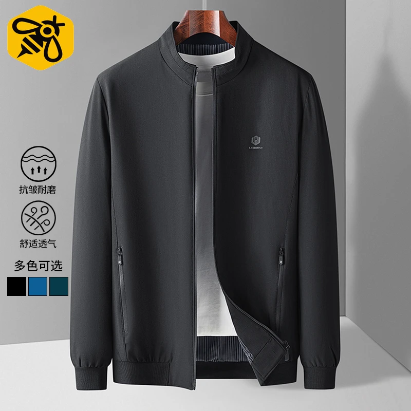 新款时尚百搭立领休闲夹克外套V9T85300