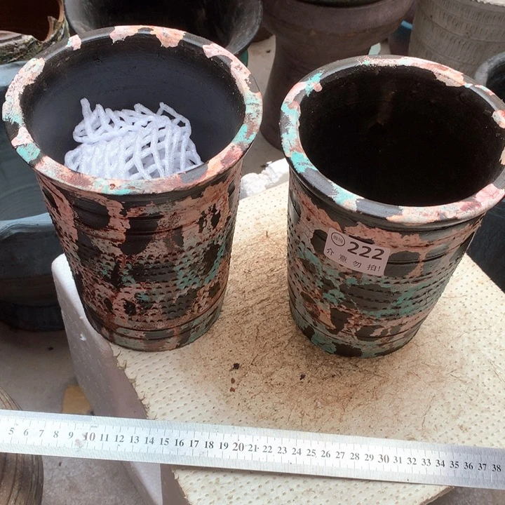 【闪购商品】瑕疵窑裂有孔高19口15